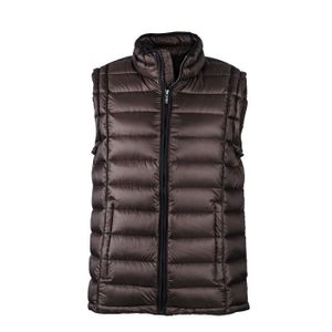 Doudoune cuir sans manche cheap homme