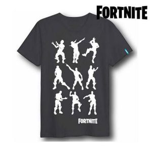 T-SHIRT T-shirt à manches courtes unisex Fortnite 75061 Noir - Fortnite - Manches courtes - Mixte