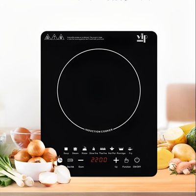 PRIMO IKP3-WS plaque de cuisson, table de cuisson à induction double  portable - 3500W - Touch Screen - Minuterie 3H