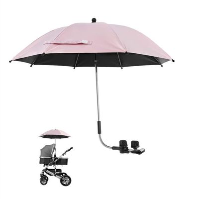 Ombrelle top poussette rose