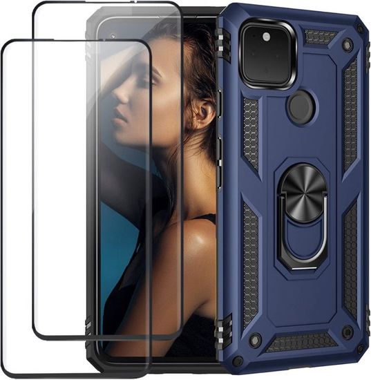Coque De Protection Magnétique Avec Anneau Pour Google Pixel 9A (2025) - Antichoc - Neuf Sous Blister