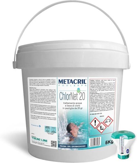 Metacril - Oxi Net 20 - Sanificante In Pastiglie 1.2 Kg - Foto 4