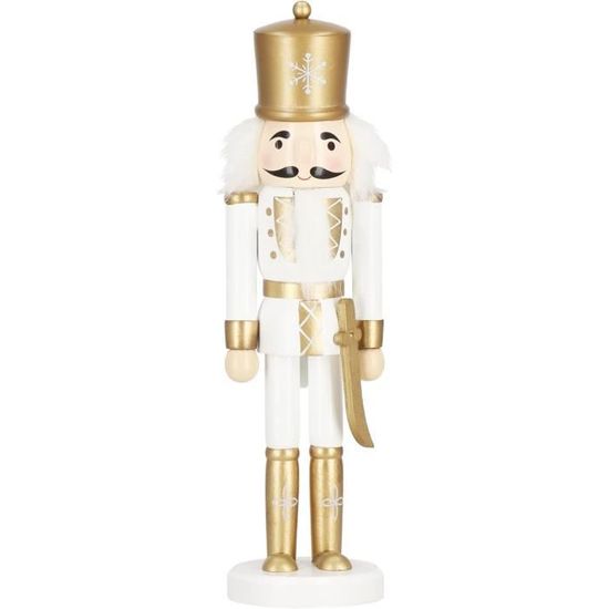 Ensemble De Figurines Traditionnelles De Noël Casse-noix Portant Un Style Militaire Noel 1050166 2278