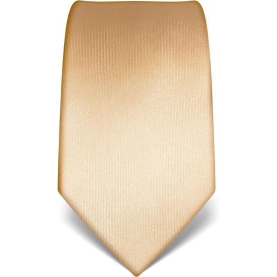 Cravate Homme Jhane Barnes 100% Soie - Rayée Beige Et Bleu - État Neuf