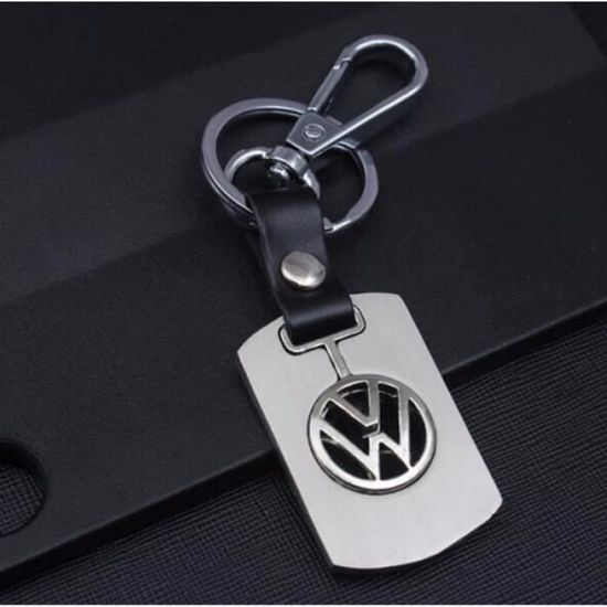 Porte-clés Volkswagen Tiguan En Métal Et Similicuir - Collection VW - Longueur 10 Cm - 4