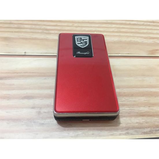 Téléphone portable Flip Phone Button Luxury Flip Phone Voyage Carte SIM