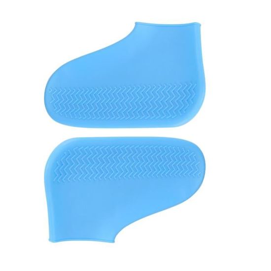 Chaussures en Silicone imperméables et antidérapantes, 2 pièces, bottes