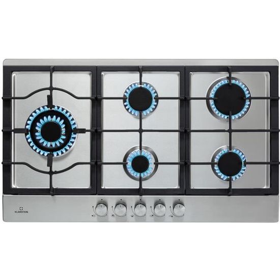 plaque-gaz-5-feux-encastrable-klarstein-90-cm-tables-de-cuisson