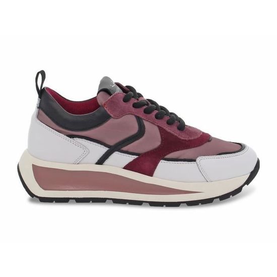 Basket voile store blanche femme