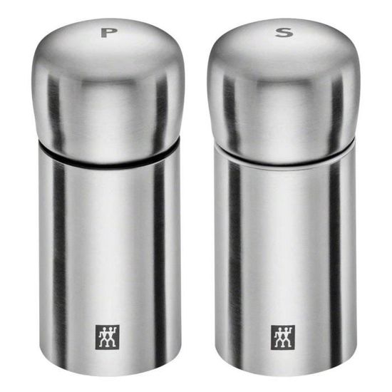 Westmark - Lot De 6 Ménagères Sel Et Poivre En Verre Et Inox - Capacité 40 Ml, Idéal Pour Table, Buffet, Cadeau
