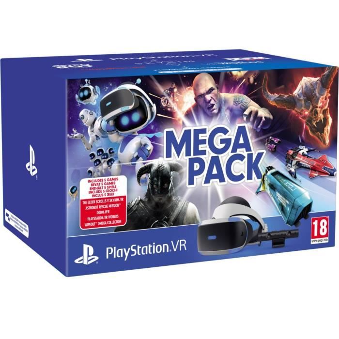 StarterPack PSVR MK3 : Casque PSVR + PlayStation Camera V2 + VR