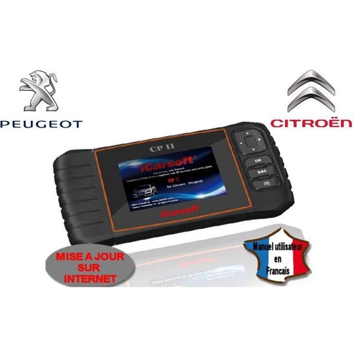 Systeme de diagnostic Icarsoft CPII - Peugeot / Citroen