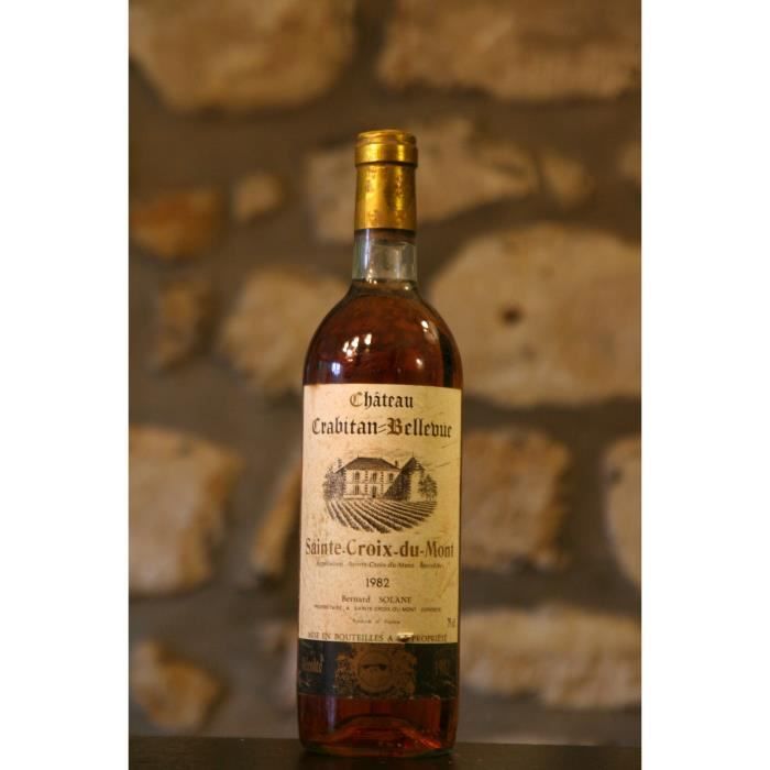 Château Crabitan Bellevue 1982 Blanc