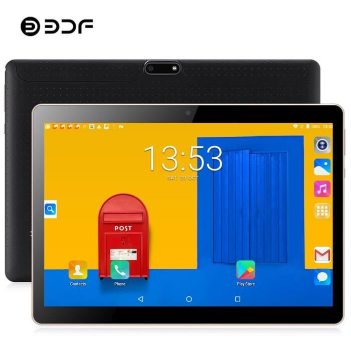 BDF 2019 Tablet 10 Inch Tablet Pc Android 7.0 3G Phone Tablet SIM Card 4GB+32GB Quad Core 1280*800 IPS WiFi Pc Tablet Android...