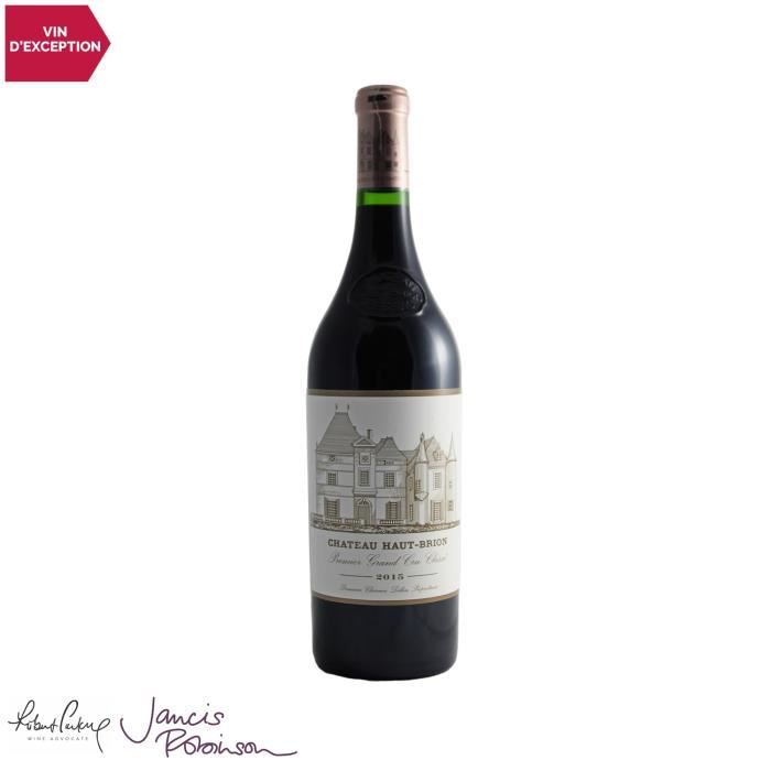 Château Haut-Brion 1er Grand Cru Classé Rouge 2015 - 75cl - Vin Rouge de Bordeaux - Appellation AOC Pessac-Léognan