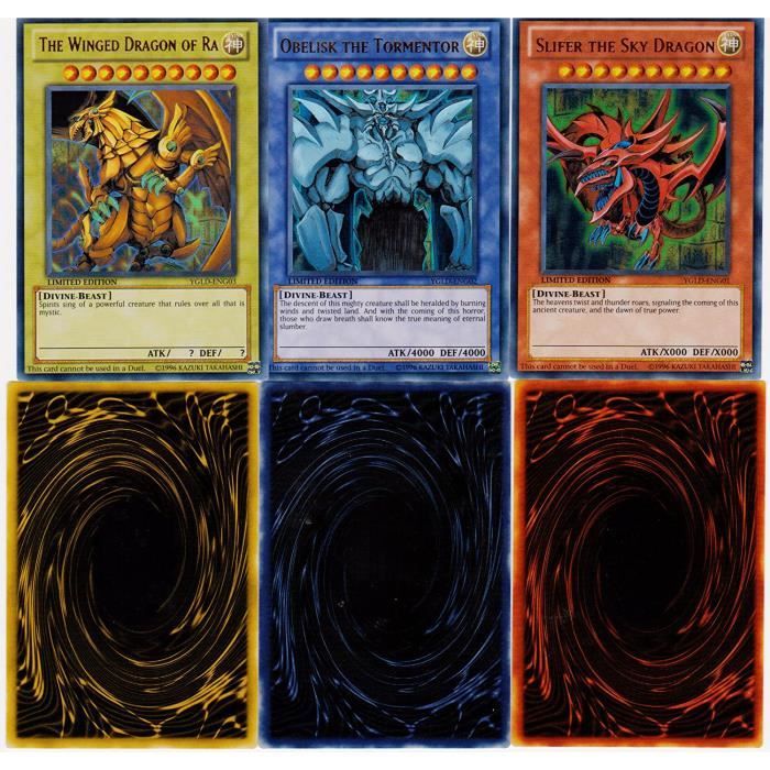 Cartes à collectionner à l'unité Yu-Gi-Oh Yugi's Legendary Decks Single Card Ultra Rare Yugi's God Card Set YGLD-ENG01,  152200