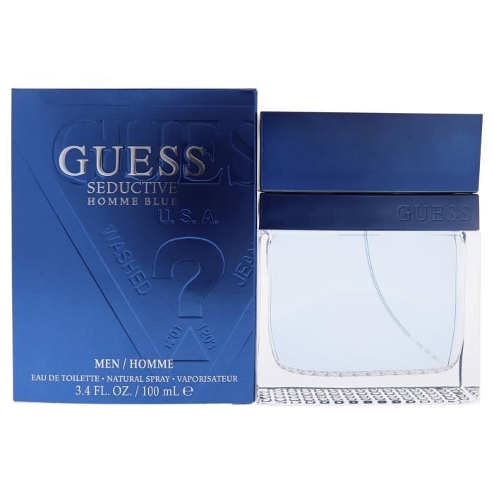 Guess Seductive Homme Blue par Guess pour homme - Spray EDT 3,4 oz
