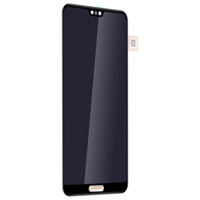 Écran LCD Huawei P20 Bloc Complet Tactile Compatible - noir Noir