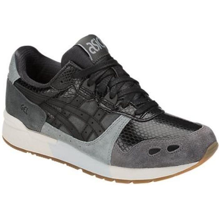 BASKET - asics gel-lyte gris-noir