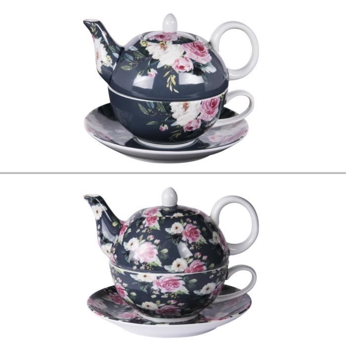 Coffret théière égoïste lily (1 modèle aléatoire) - Table Passion 16,5 Gris