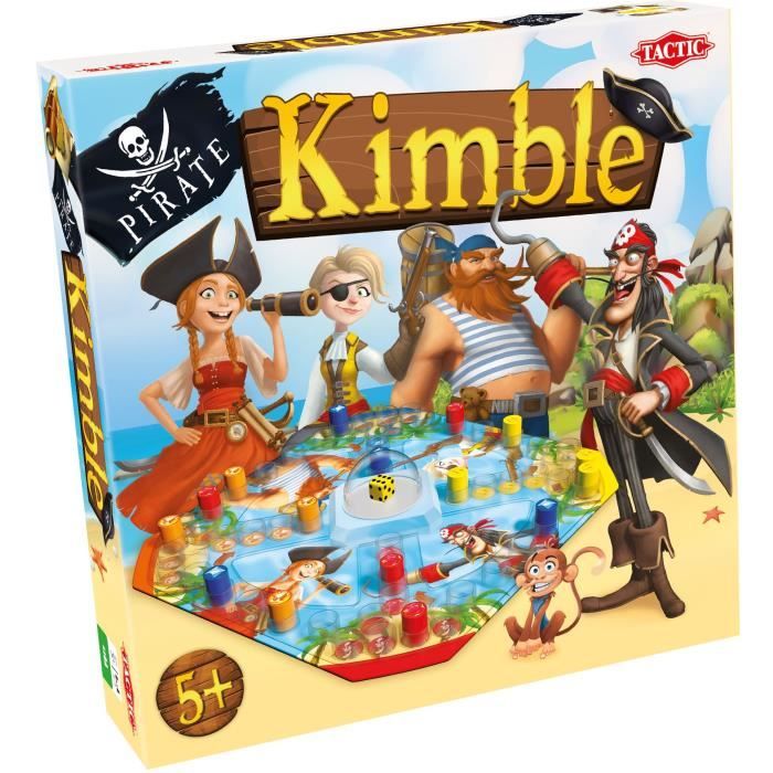 TACTIC - Pirate Kimble - le jeu des petits chevaux