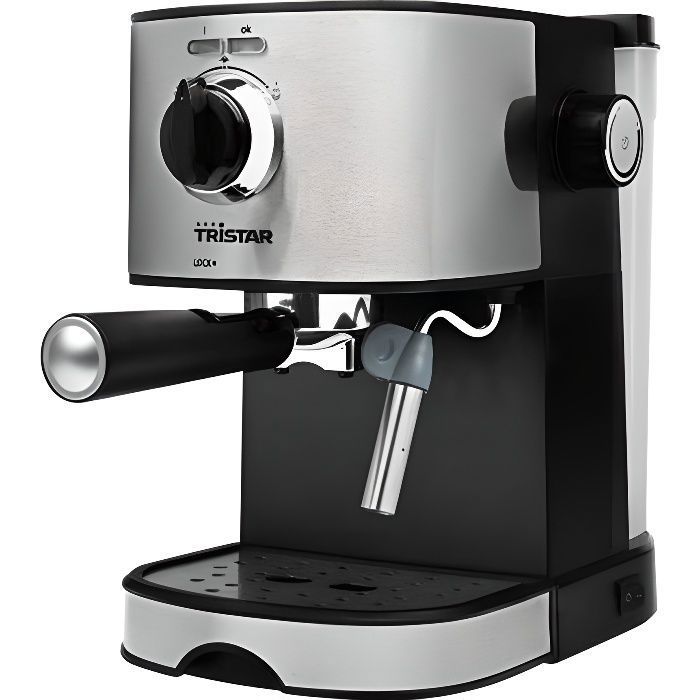 Tristar CM-2275 Machine à café avec buse vapeur -Cappuccino- 15 bar