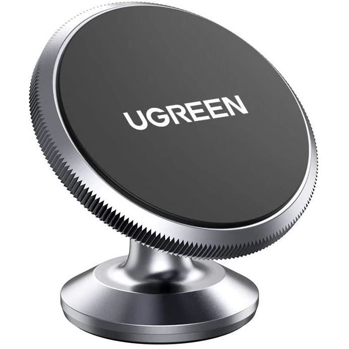 UGREEN Support Téléphone Voiture Magnétique Porte Portable Voiture Tableau de Bord en Aluminium