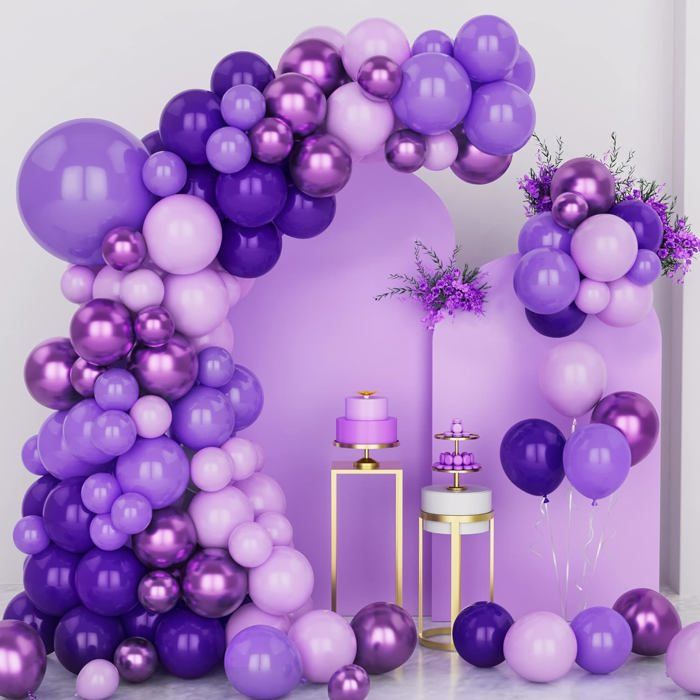 Arche Ballon Halloween - Kit D'arche Avec Ballons De Baudruche Et