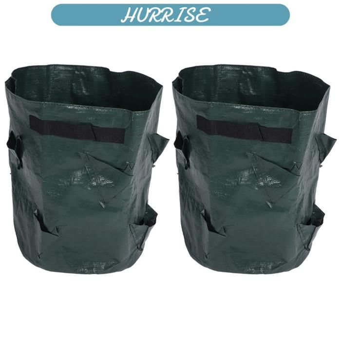 Pot De Plantation Pour Fraises Avec 6 Poches Latérales - 21,5 Litres - Tissu Respirant Pour Balcon, Terrasse, Jardin
