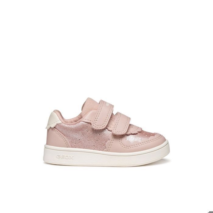 Geox Baskets bébé fille Geox Eclyper rose - confort et respirant