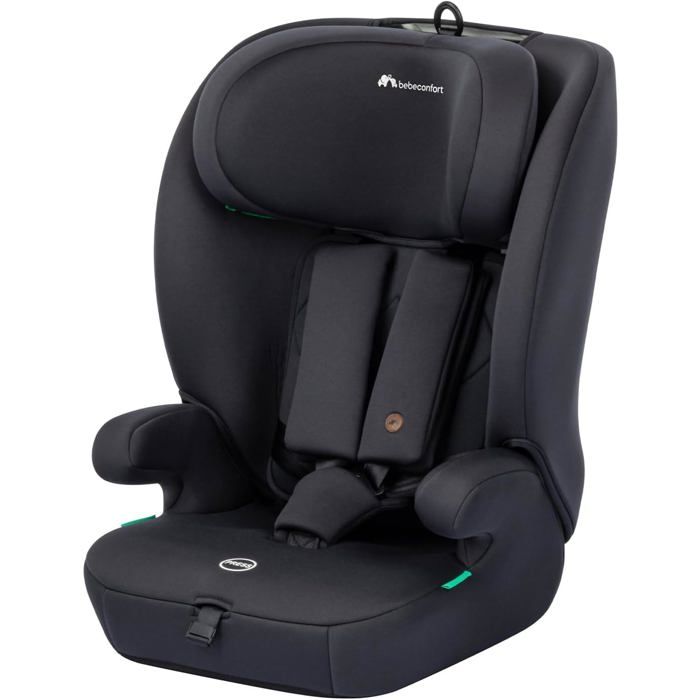 Siège Auto Bebeconfort Ever i-Safe Évolutif 15 mois-12 ans Full Black