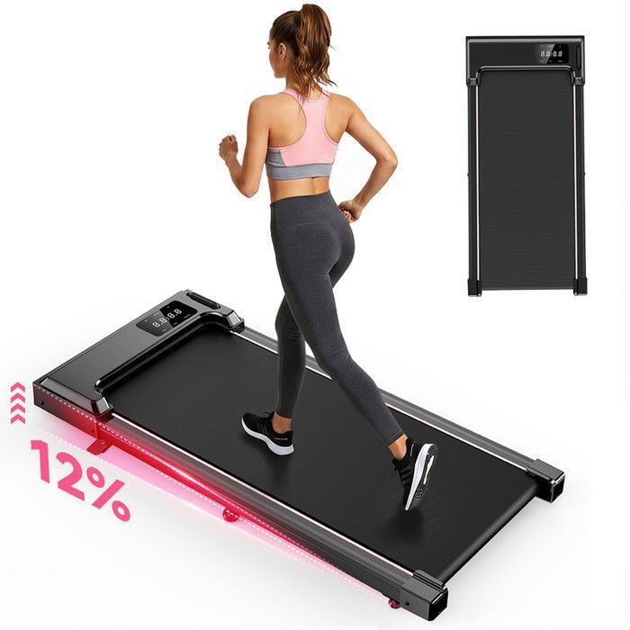 Tapis de course - KZYNTH - Tapis marche - Inclinaison 10% - Vitesse 1–6 km/h - Moteur 25 CV