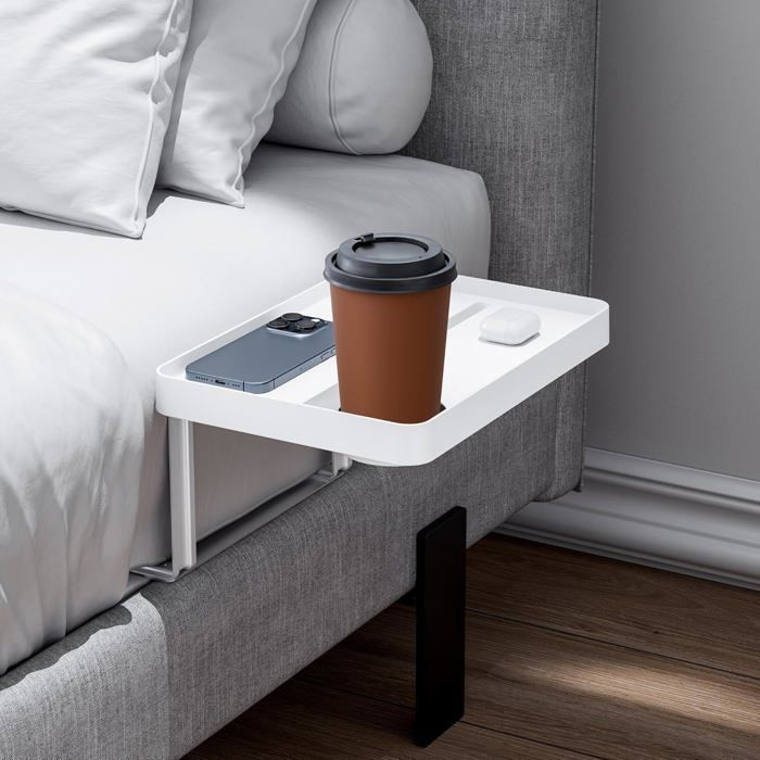 Compacte Étagère De Chevet Pour Lit Superposé Plateau De Chevet Table De Chevet Pour Lit Plateforme Avec Porte-Gobelet Et Po[CA99]