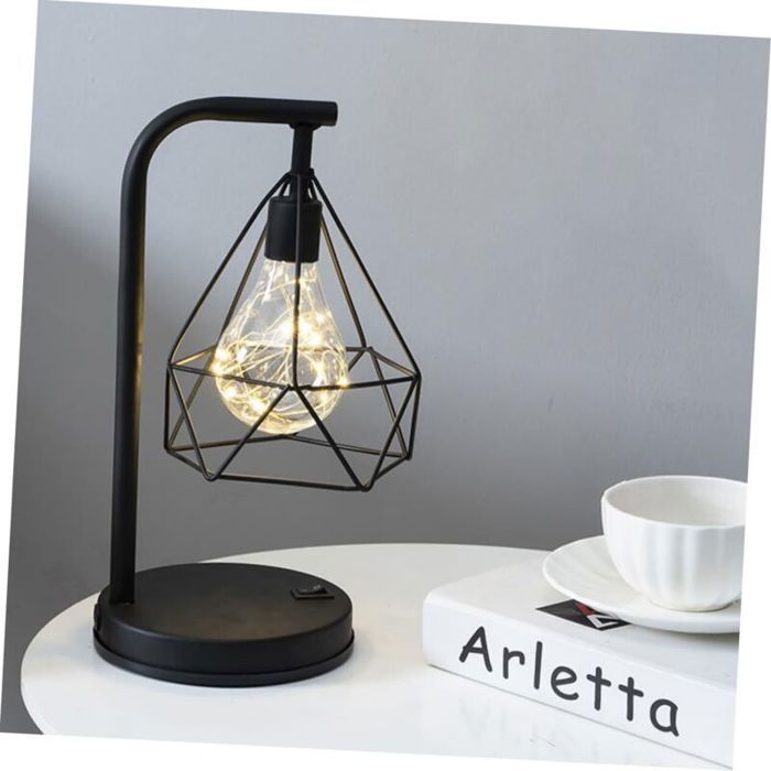 Lampe de table LED rechargeable USB lampe décorative dambiance et veilleuse créative pour maison et chambre