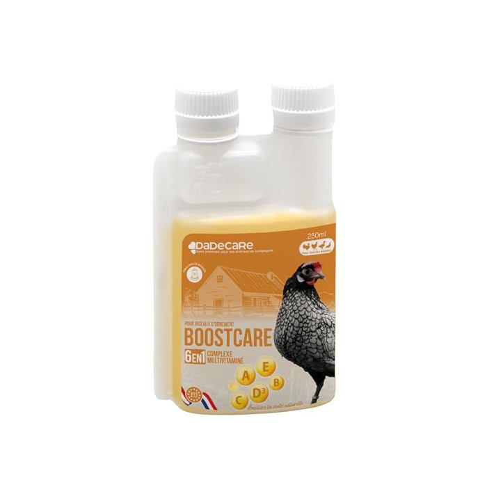 Abreuvoir - DADECARE - Multivitamines 6 en 1 250 ml - Vitamines AED3CB - Soutien croissance & reproduction - Avec doseur