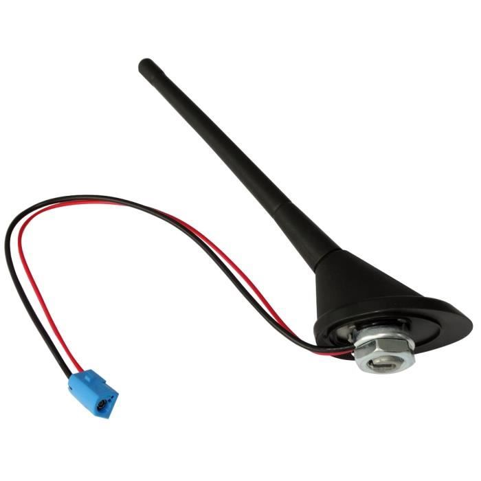 AERZETIX: C40993 Antenne amplifiée 18cm autoradio de toit avec connecteur  Opel GM 12V - Achat / Vente antenne auto-moto AERZETIX: C40993 Antenne -  Cdiscount