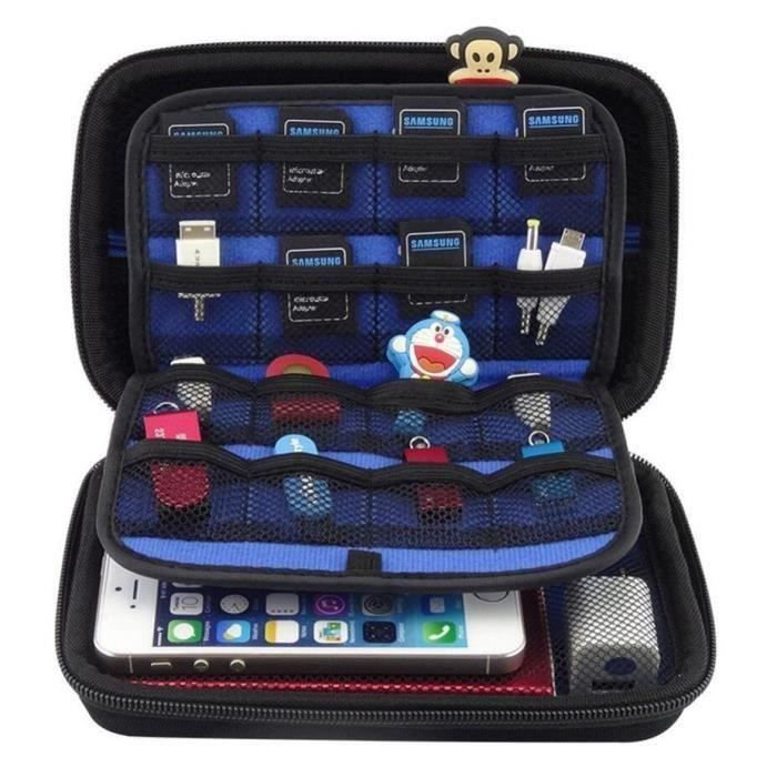 Sacoche De Transport Pour Nintendo New 3ds Xl 3ds Disque Dur 2 5