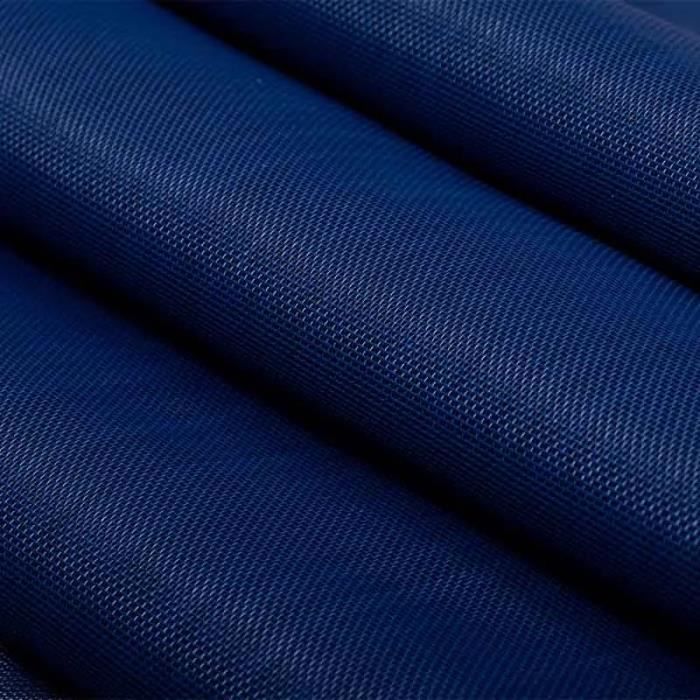 Toile grille textilène bleu marine pour mobilier extérieur 220 cm