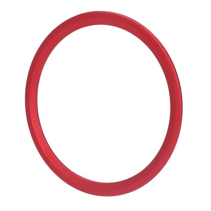 Cadre De Protection Du Bouton De Chauffage Du Siège De La Console Centrale En Fibre De Carbone Pour Subaru Red 94978415