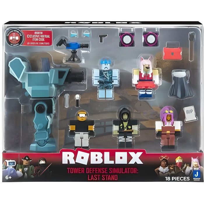 Petite figurine Roblox Simulateur de défense de Tour Multicolore -  Cdiscount Jeux - Jouets