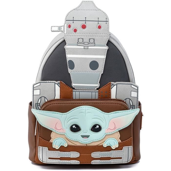 Star Wars The Mandalorian Loungefly The Child Baby Yoda Und Ig 11 Femme Mini Sac A Dos Multicolore Cdiscount Bagagerie Maroquinerie