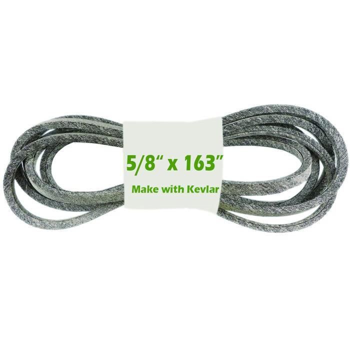 Courroie De Coupe Pour Tondeuse à Gazon - 1,27 X 297,2 Cm Kevlar - Compatible MTD 754-0197, 954-0197 & TORO 106-2173