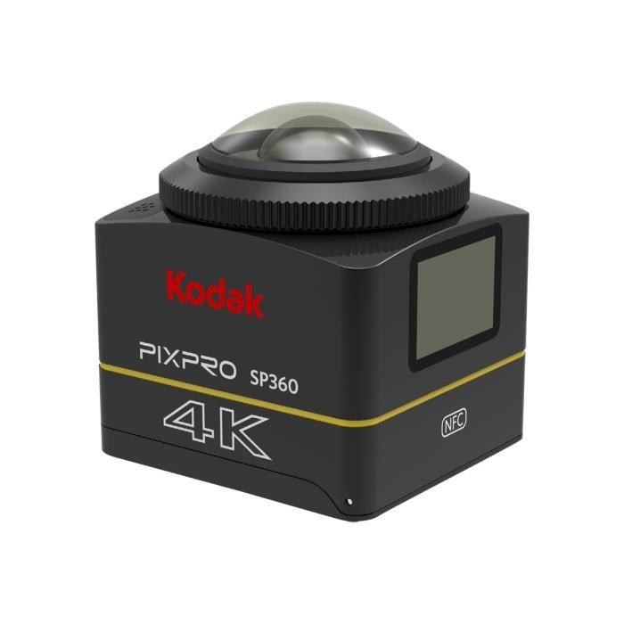 Kodak PIXPRO SP360 4K Extreme Pack 360° caméra de poche fixable 12.4 MP 4K Wi-Fi, NFC