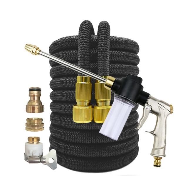Kit Accessoires Compresseur D'air 20 Pièces Carbole - Tuyau 25 Pieds, Pistolet, Buses, Tout Pour Bricoler !