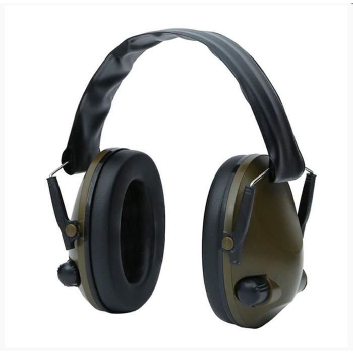 Casque Antibruit électronique ZOHAN 054 - SNR 27 DB, Amplification Son, Pour Chasse, Tir, Chantier - 3