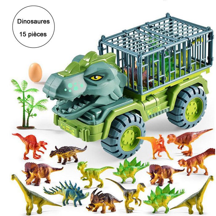 Transporteur de dinosaures - Voiture dinosaure - ABS - 15