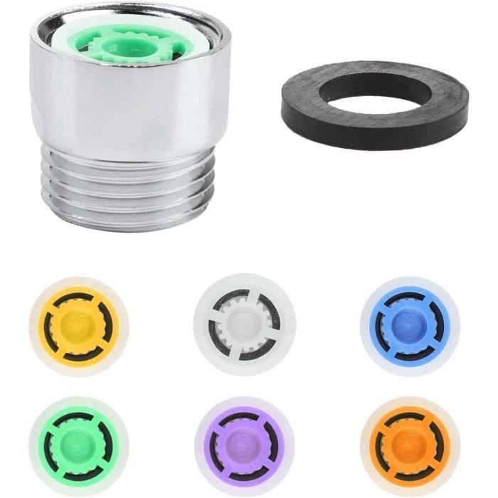 PAROAD Limiteur De Débit 800 Flow RO Pour Osmose Inverse - Raccord Rapide 1/4" à 1/4" - Réglage Eaux Usées/Eau