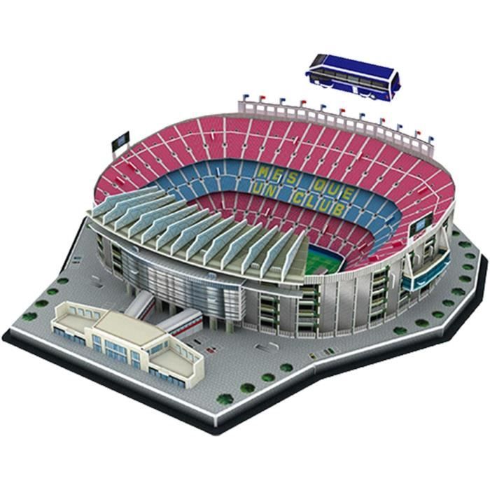 Kit Construction Football 3D – 850 Blocs ABS, Ballon 9,5 Cm, Déco Et Boîte De Rangement, Cadeau Enfant