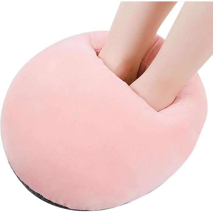 Chauffe-pieds chauffant Usb Coussin rechargeable Peluche Chauffe
