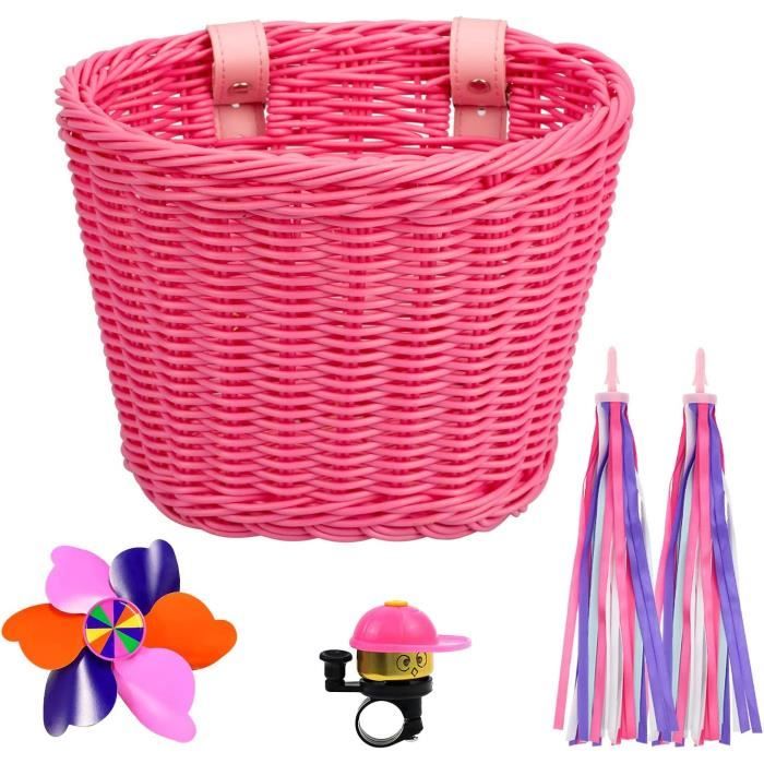 Panier Velo Enfant Decoration Velo Enfant Panier Velo Enfant Fille with Cloche de velo et Enfant Velo Rubans Tassel pour Acces 84 Cdiscount Sport